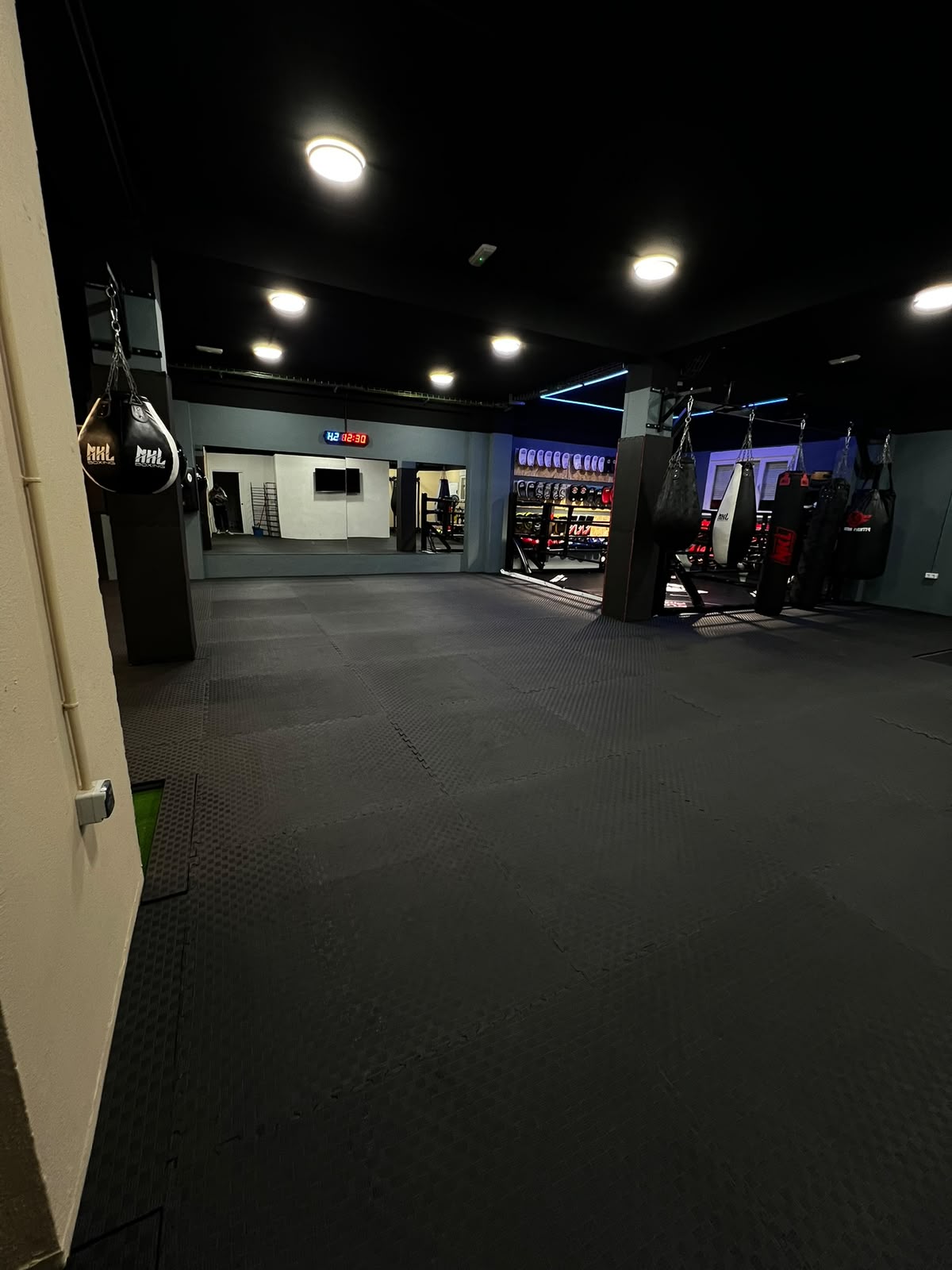 Sala de entrenamiento general de Power Team